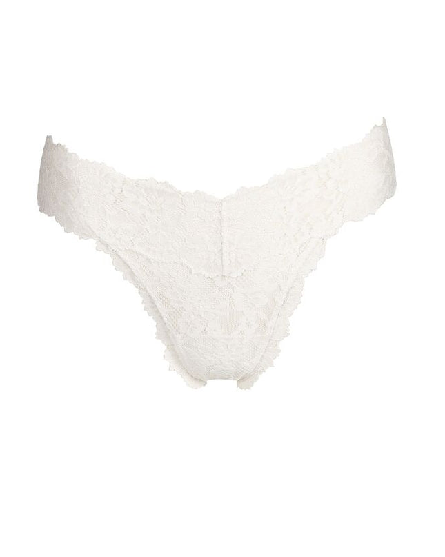 Marie Jo String mit Spitze Soft Studio natur