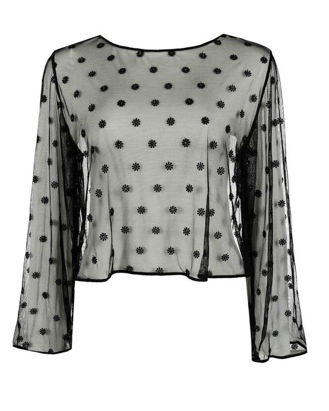 Marie Jo Bluse ohne Cup Daisy schwarz