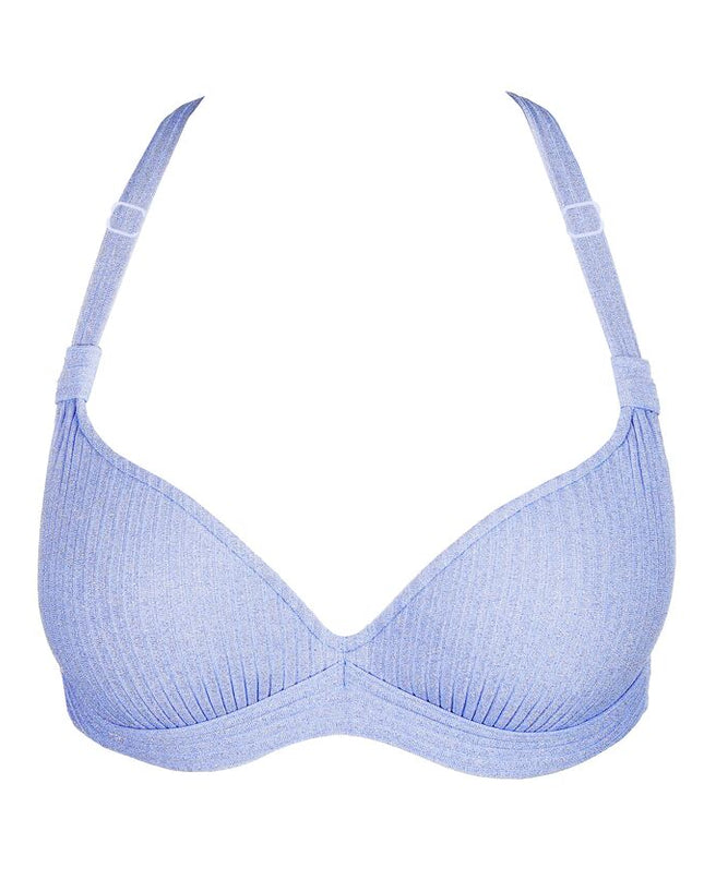 Marie Jo Swim unterlegtes Bikini-Top Tiefdekolletiert Tinjis sparkling dusk