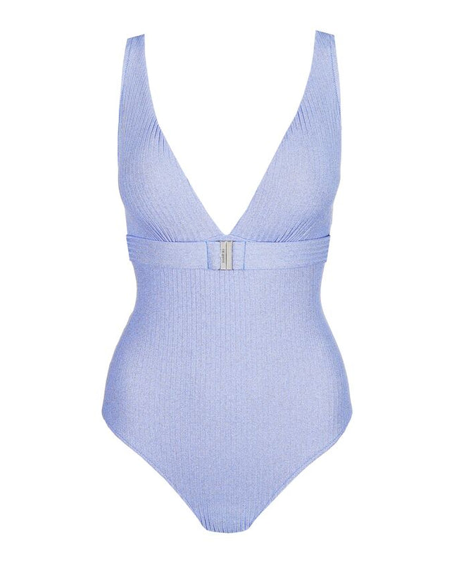 Marie Jo Swim Tiefdekolletierter Badeanzug ohne Bügel Tinjis sparkling dusk