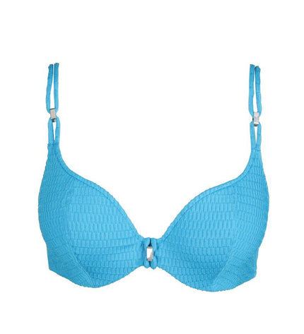 Bikini imbottito a cuore Marie Jo Swim, modello Cherilyn, colore sea breeze.