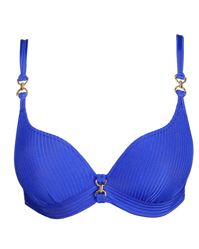 Marie Jo Swim unterlegter Bikini Herzform Emly electric blue