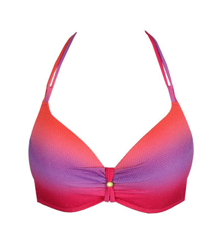 Marie Jo Swim unterlegtes Bikini Top Tief Nusa Dua spectral