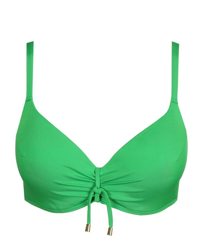 Haut de maillot de bain rembourré Marie Jo Swim vert exotique profond Madurai