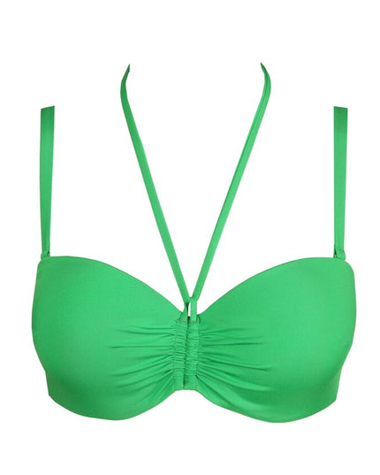 Marie Jo Swim bikini rembourré bustier Madurai vert exotique