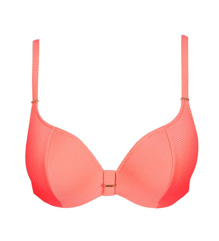 Marie Jo Swim Unterlegter Bikini Herzform Cassie neon fiesta