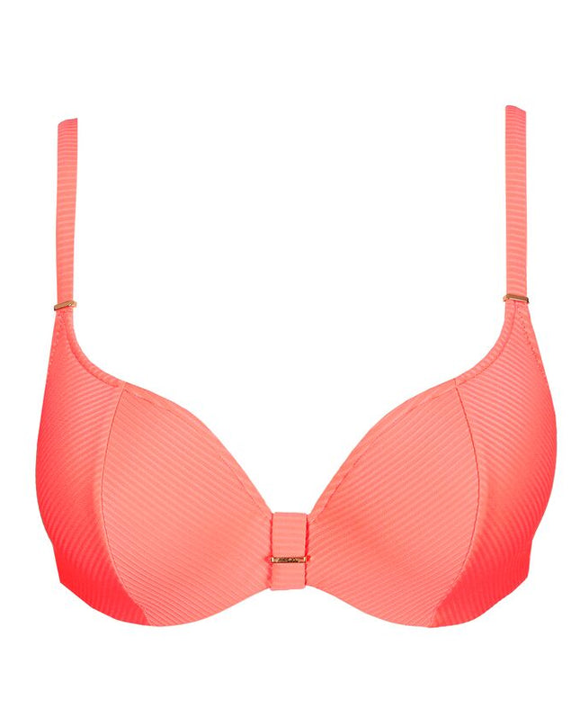 Marie Jo Swim Unterlegter Bikini Herzform Cassie neon fiesta