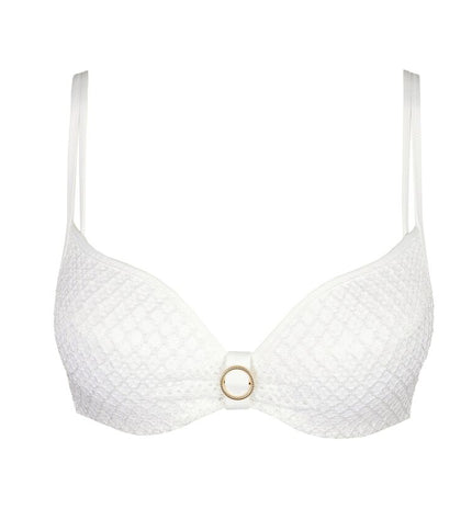 Marie Jo Swim unterlegter Bikini Herzform Taleah elfin white