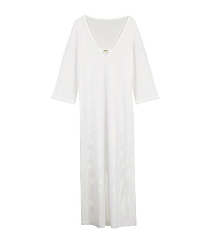 Marie Jo Swim Kaftan Taleah elfin white