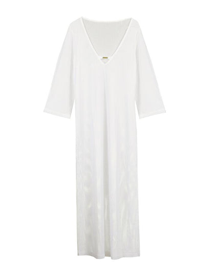 Marie Jo Swim Kaftan Taleah elfin white