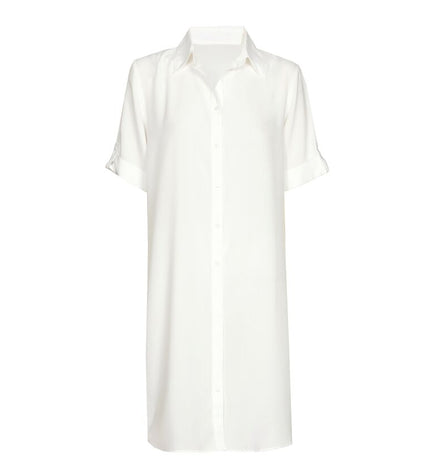 Marie Jo Swim kurzes Strandkleid Taleah weiss