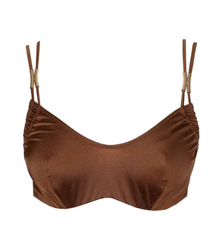 Marie Jo Swim unterlegtes Bikini-Top Exklusiv Hello Sunset sepia