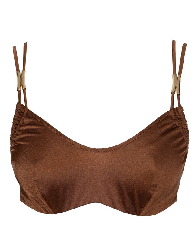 Marie Jo Swim unterlegtes Bikini-Top Exklusiv Hello Sunset sepia