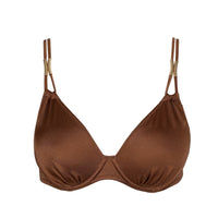 Marie Jo Swim unterlegter Bikini Herzform mit Bügel Hello sunset sepia