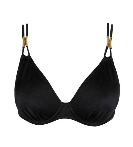 Marie Jo Swim unterlegter Bikini Herzform mit Bügel Hello sunset schwarz