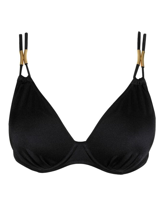 Marie Jo Swim unterlegter Bikini Herzform mit Bügel Hello sunset schwarz