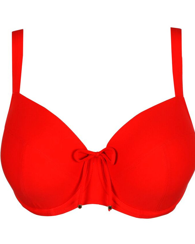 Prima Donna Swim unterlegter Bikini Balconette mit Bügel Aswan fiesta red