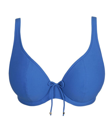 Prima Donna Swim unterlegtes Bikini Top Tief Aswan delphinium cheer blue