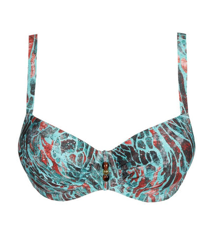 Prima Donna Swim unterlegter Bikini Balconette Riyad turquoise seas