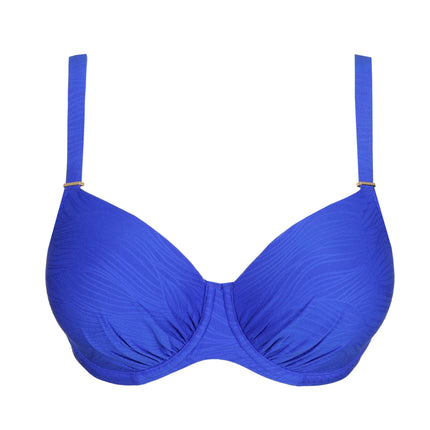 Prima Donna Swim unterlegter Bikini Balconette Mantas electric blue
