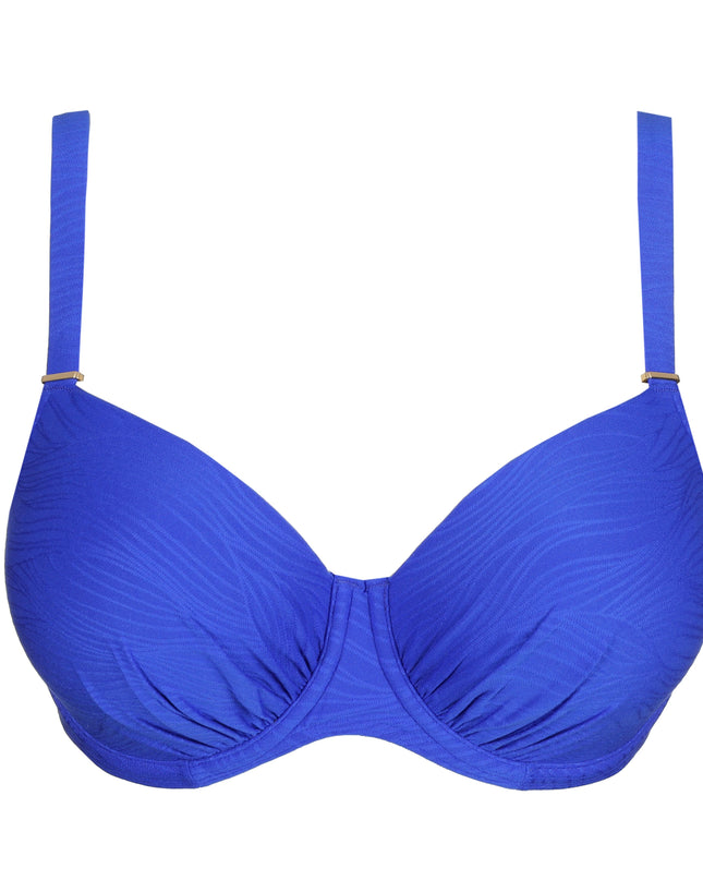 Prima Donna Swim unterlegter Bikini Balconette Mantas electric blue