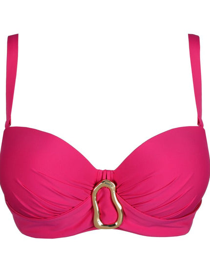 Prima Donna Swim unterlegter Bikini mit Bügel Trägerlos Uvita deep magenta