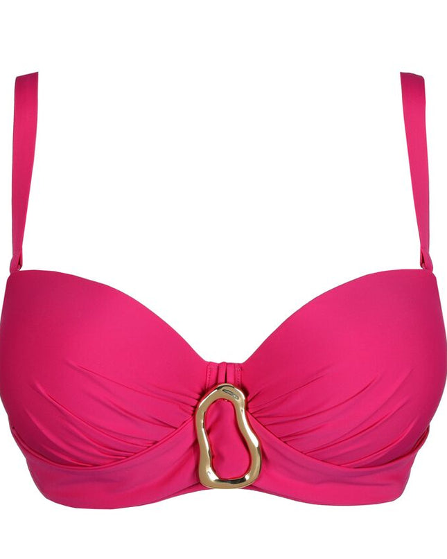 Prima Donna Swim unterlegter Bikini mit Bügel Trägerlos Uvita deep magenta