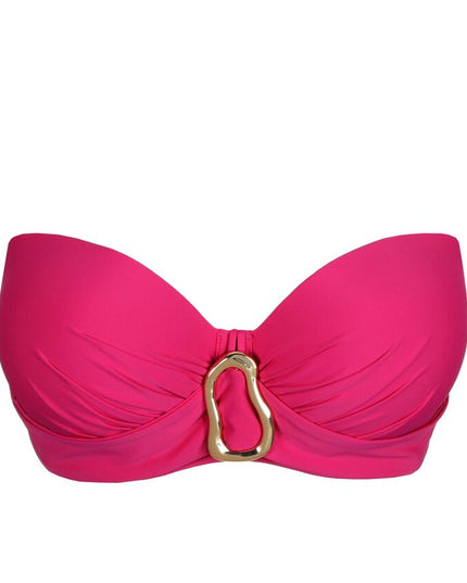 Prima Donna Swim unterlegter Bikini mit Bügel Trägerlos Uvita deep magenta