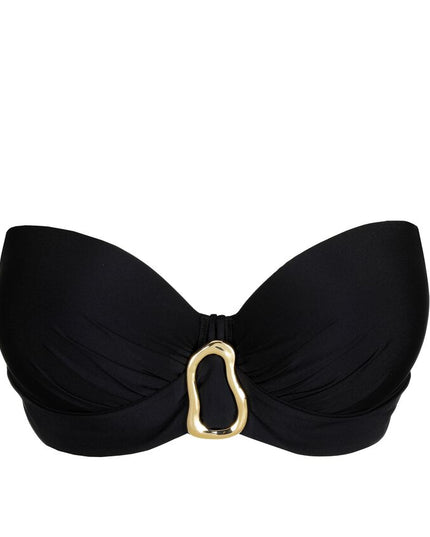 Prima Donna Swim unterlegter Bikini mit Bügel Trägerlos Uvita schwarz