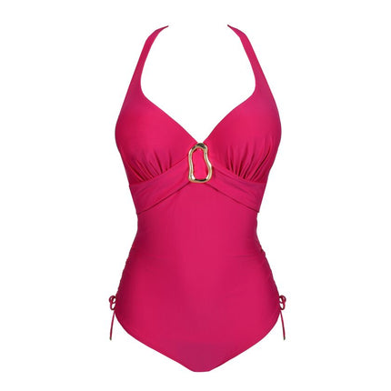 Prima Donna Swim Tiefdekolletierter Badeanzug Uvita deep magenta