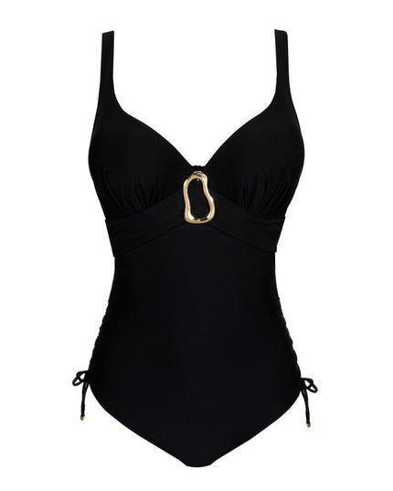 Prima Donna Swim Tiefdekolletierter Badeanzug Uvita schwarz