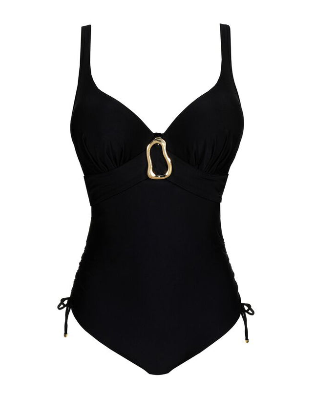 Prima Donna Swim Tiefdekolletierter Badeanzug Uvita schwarz
