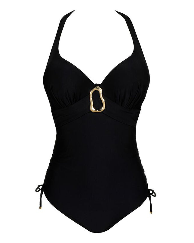 Prima Donna Swim Tiefdekolletierter Badeanzug Uvita schwarz