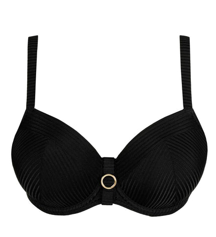 Primadonna Swim Unterlegter Bikini mit Bügel Balconette Delray schwarz