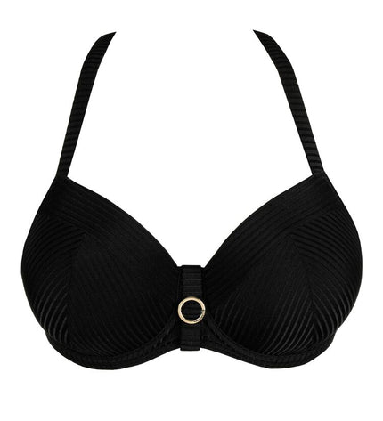 Primadonna Swim Unterlegter Bikini mit Bügel Balconette Delray schwarz