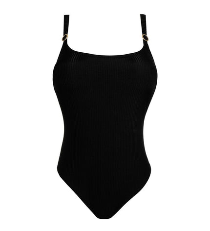 Primadonna Swim Unterlegter Badeanzug ohne Bügel Delray schwarz