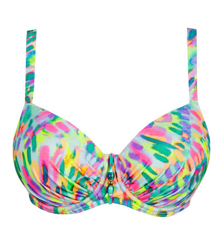 Prima Donna Swim unterlegter Bikini Balconette mit Bügel Douala impressionist summer