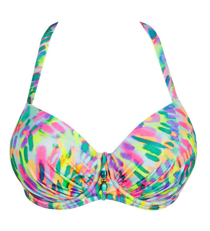 Prima Donna Swim unterlegter Bikini Balconette mit Bügel Douala impressionist summer
