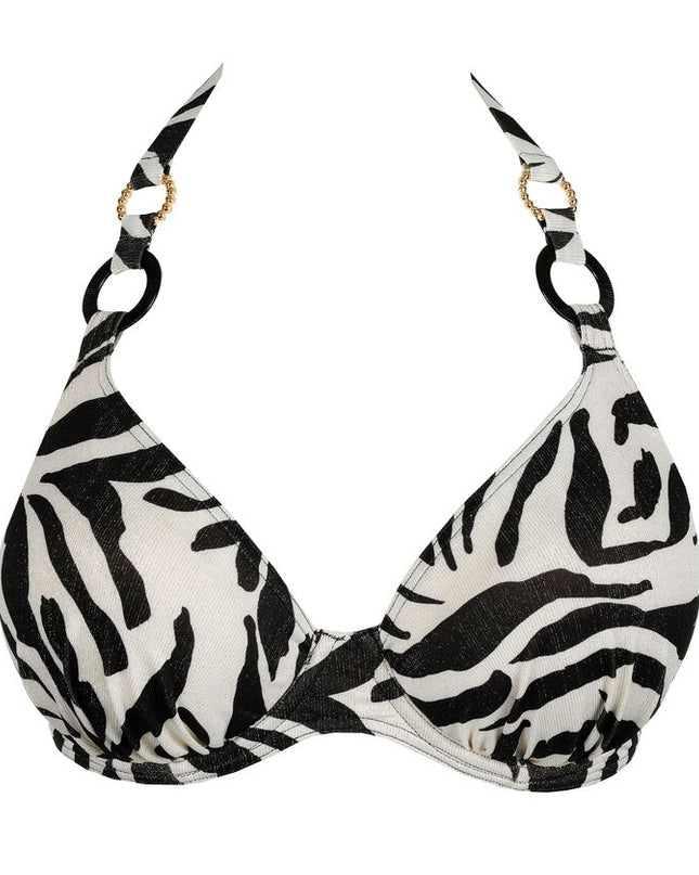 Prima Donna Swim halb unterlegter Bikini Tiefdekolletiert mit Bügel Dalice sauvage shine