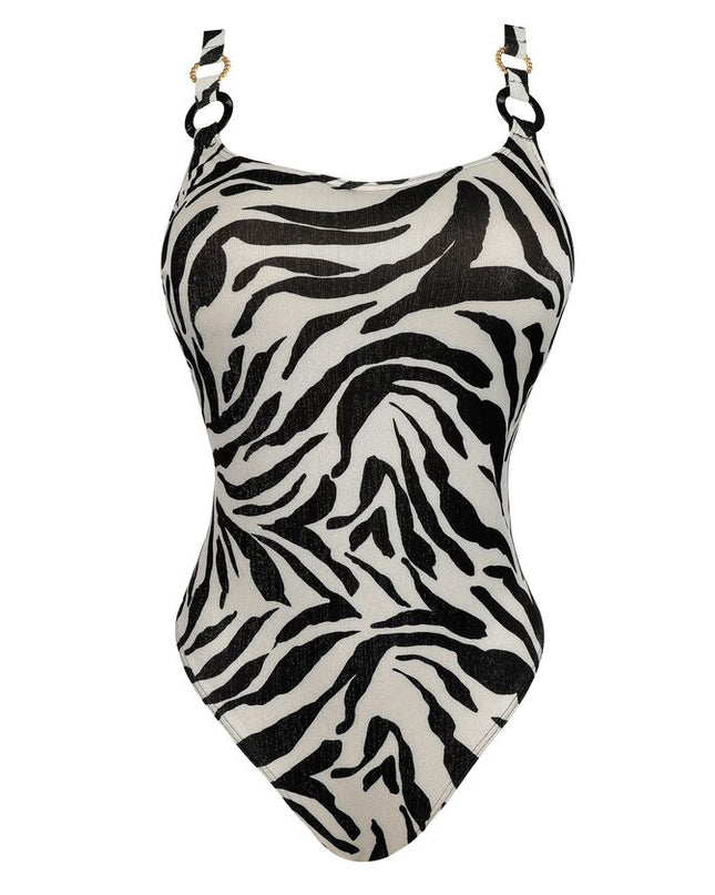 Prima Donna Swim unterlegter Badeanzug bügellos Dalice sauvage shine