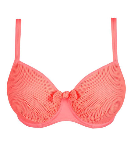 Prima Donna Swim unterlegter Bikini ohne Bügel Balconette Rivas neon fiesta