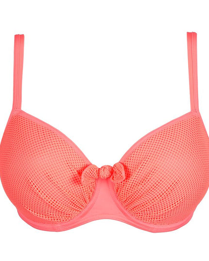 Prima Donna Swim unterlegter Bikini ohne Bügel Balconette Rivas neon fiesta