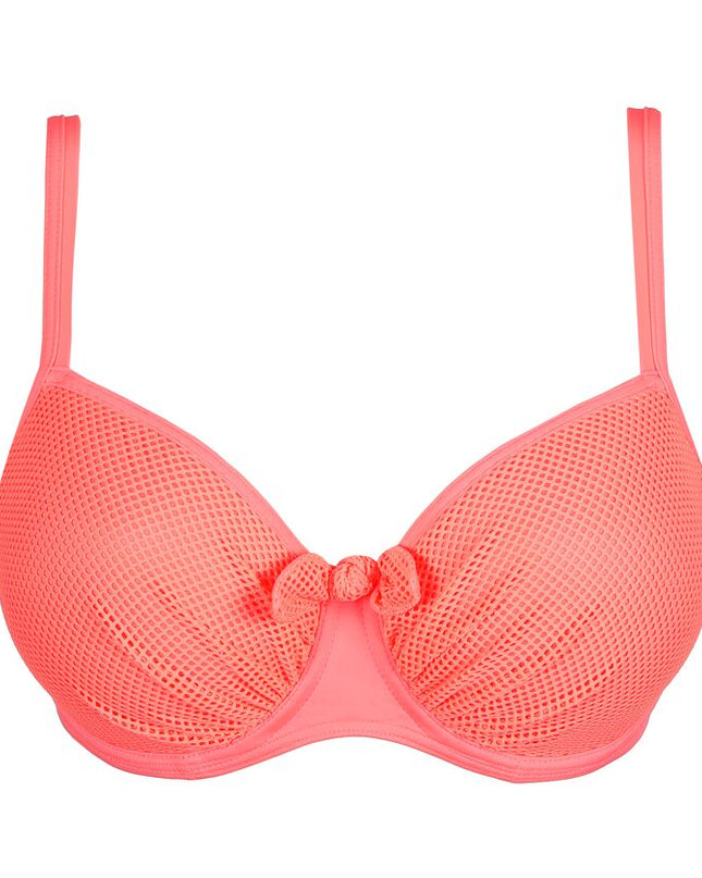 Prima Donna Swim unterlegter Bikini ohne Bügel Balconette Rivas neon fiesta