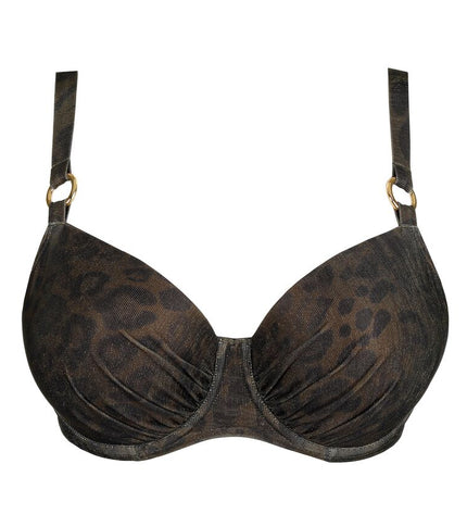 Prima Donna Twist unterlegter Bikini mit Bügel Balconette Ratjada jungle Jaguar