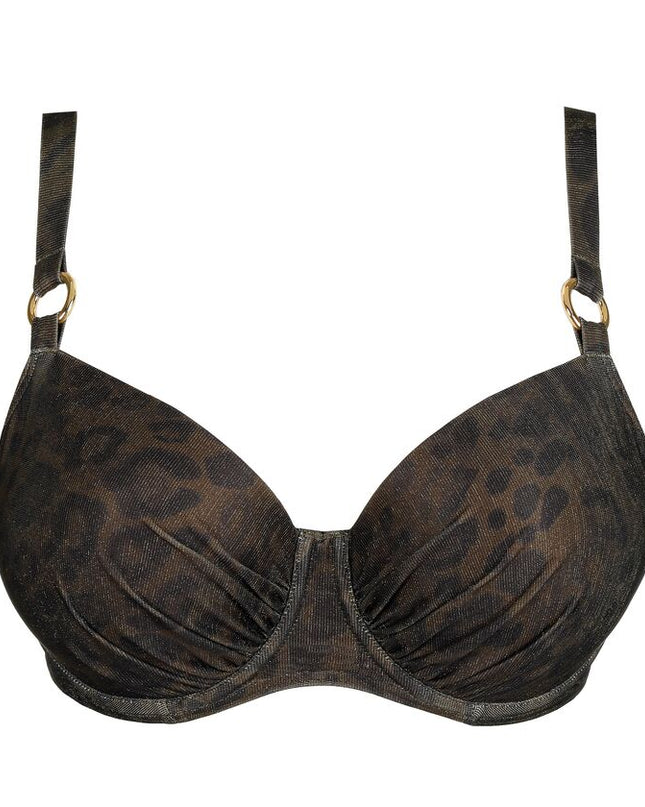 Prima Donna Twist unterlegter Bikini mit Bügel Balconette Ratjada jungle Jaguar