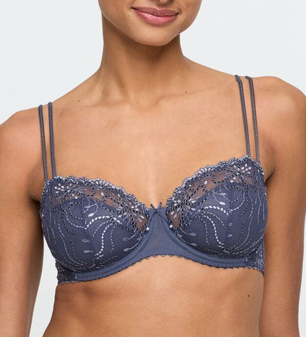 Marie Jo Halb unterlegter Balconette BH Jane blue shadow