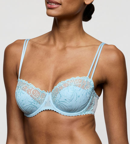 Marie Jo Halb unterlegter Balconette BH Jane Milky Blue