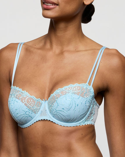 Marie Jo Halb unterlegter Balconette BH Jane Milky Blue