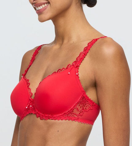 Marie Jo unterlegter BH Herzform Jane true red