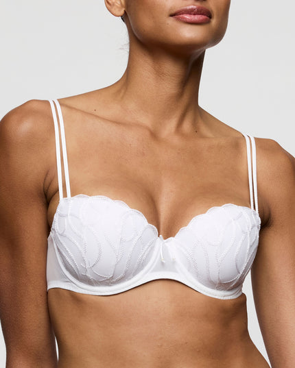 Marie Jo unterlegter BH Balconette Heleen weiss